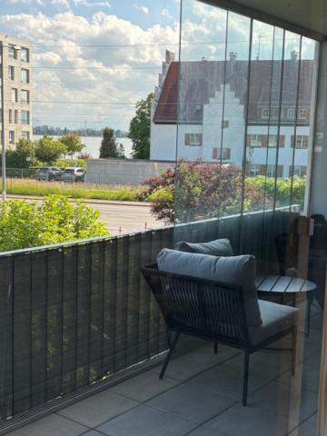 Ferienwohnung Blickfang Lochau Exterior foto